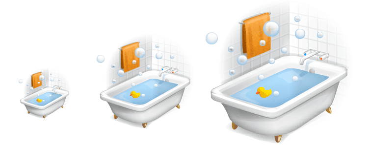 Redesigned ADL icons optimized for touch and ADA compliance